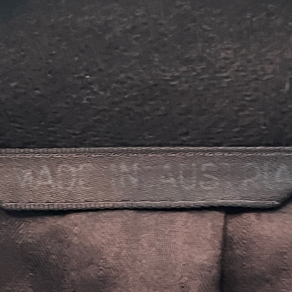 Continental Cashmere LTD NewYork Hand Tailored Duster Length Coat Med/LargeBrown - Picture 10 of 14